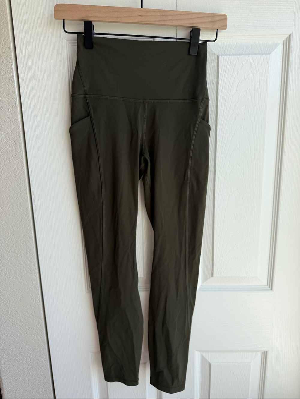Lululemon Align High-Rise Pant with Pockets 25" Dark Olive Size 4